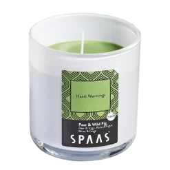 Geurkaars In Glas Met Deksel 56u - Heart Warmings - Geurkaars - SPAAS