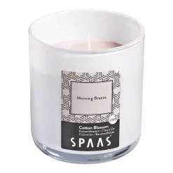Geurkaars In Glas Met Deksel 56u - Morning Breeze - Geurkaars - SPAAS