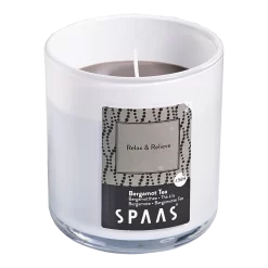 Geurkaars In Glas Met Deksel 56u - Relax & Relieve - Geurkaars - SPAAS