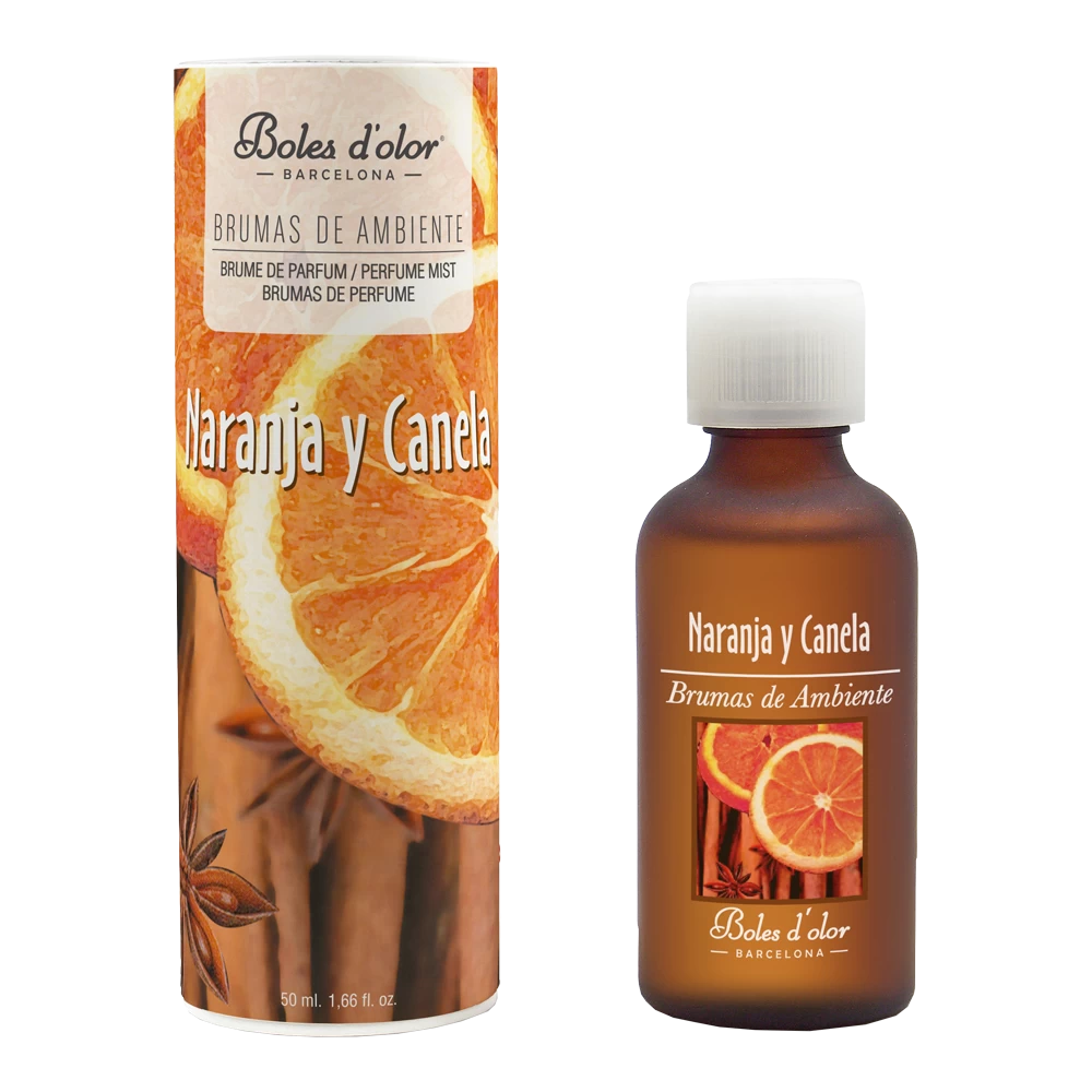 Geurolie Naranja Y Canela (Sinaasappel En Kaneel) 50ml - Boles D'olor