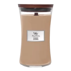 Woodwick Cashmere Large Candle - Geurkaars