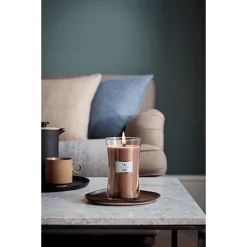 Woodwick Cashmere Large Candle - Geurkaars -Aromatherapie Kaarsen Winkel woodwick cashmere large candle geurkaars 3