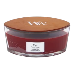 Woodwick Cinnamon Chai Ellipse Candle - Geurkaars