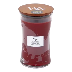 Woodwick Cinnamon Chai Large Candle - Geurkaars