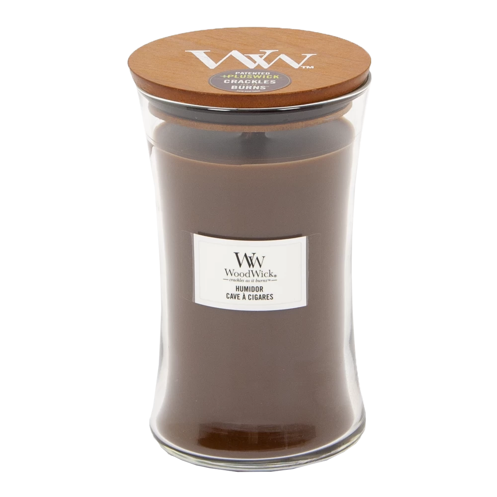 Woodwick Humidor Large Candle - Geurkaars 1 Woodwick Humidor Large Candle - Geurkaars