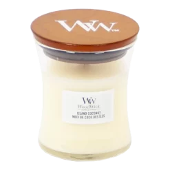 Woodwick Island Coconut Mini Candle - Geurkaars