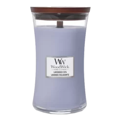 Woodwick Lavender Spa Large Candle - Geurkaars