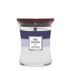 Woodwick Trilogy Evening Luxe Medium Candle - Geurkaars