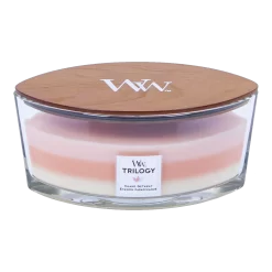 Woodwick Trilogy Island Getaway Ellipse Candle - Geurkaars