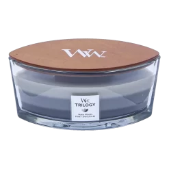 Woodwick Trilogy Warm Woods Ellipse Candle - Geurkaars
