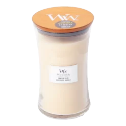 Woodwick Vanilla Bean Large Candle - Geurkaars