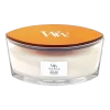 Woodwick White Teak Ellipse Candle - Geurkaars