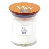 Woodwick White Teak Medium Candle - Geurkaars