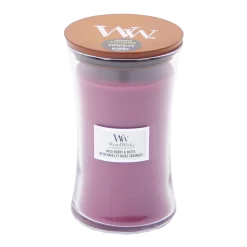 Woodwick Wild Berry & Beets Large Candle - Geurkaars